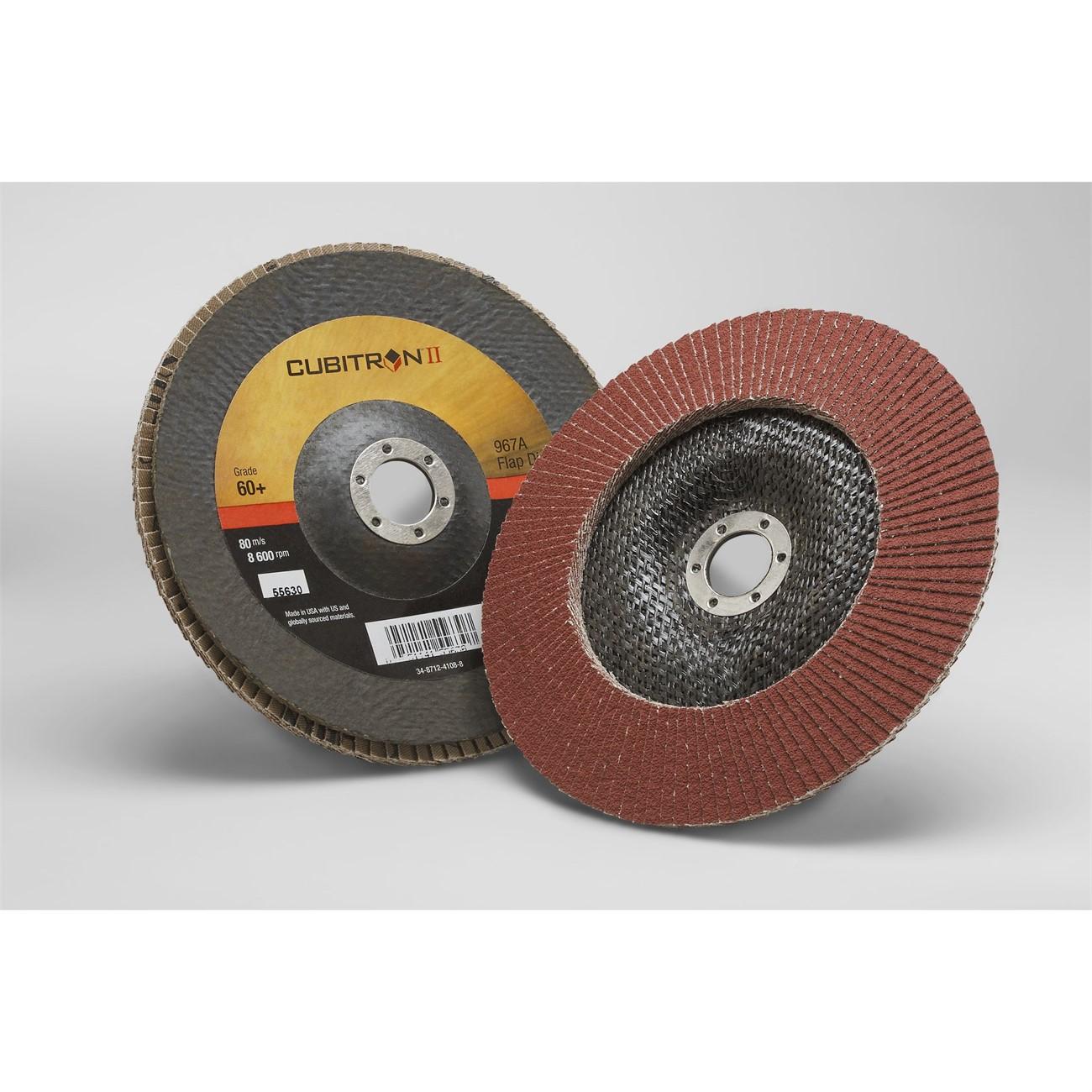 3M 3M 7000148191 Flap Disc 7 Inch 60 Grit Cubitron Ii 967A