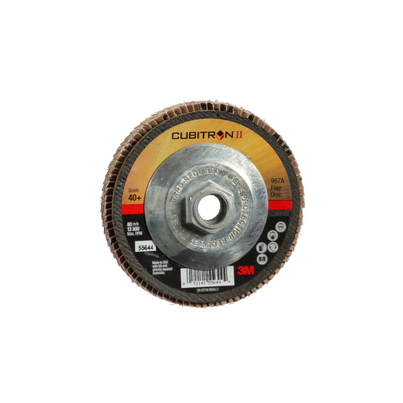 3M 3M 7010363306 Flap Disc 40 Grit 4.5 Inch Type 29