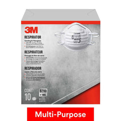 3M 3M 7100160237 N95 Sanding Fiberglass Respirator 5 Pack