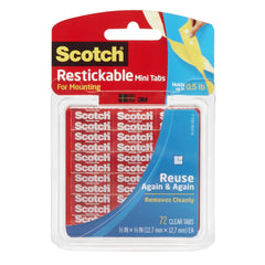 3M 3M 7100245385 Reusable Adhesive Tabs 72 Pack