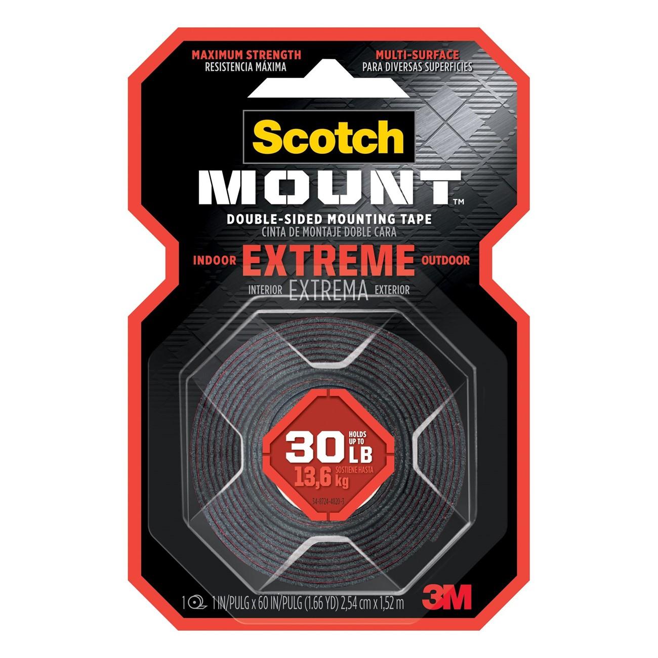 3M 3M 7100205645 Extreme Mounting Tape 1 in X 33.3 Ft