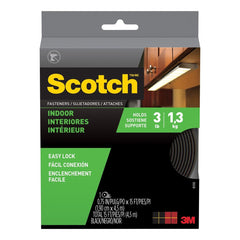 3M 3M 7100104298 Reclosable Fastener Strips Black 1 Set
