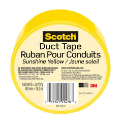 3M 3M 7100166629 Yellow Duct Tape 1.88in X 20yd