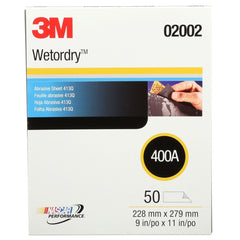 3M 3M 7000000318 Wetordry Abrasive Sheet 400 Grit 9x11 in