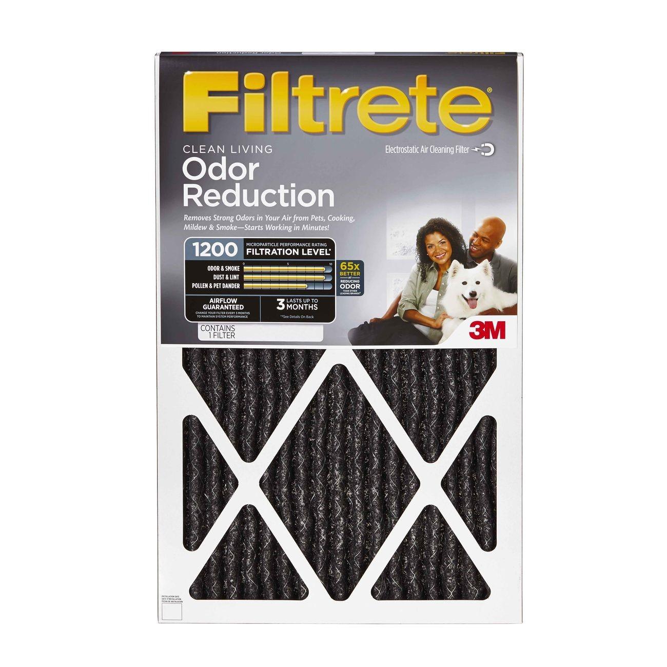 3M 3M 7010273563 Carbon Odor Reduction Filter 20x20x1 Inch