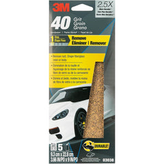 3M 3M 7100100320 Aluminum Oxide Sandpaper 40 Grit
