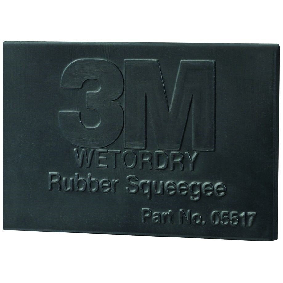 3M 3M 7000028349 Wetordry Rubber Squeegee 2x3 in