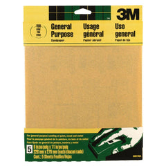3M 3M 7100140811 Aluminum Oxide Sandpaper 9x11 Fine Grit
