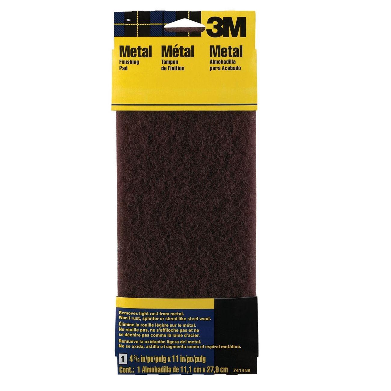 3M 3M 7010315820 Hand Sanding Metal Finishing Pad Maroon