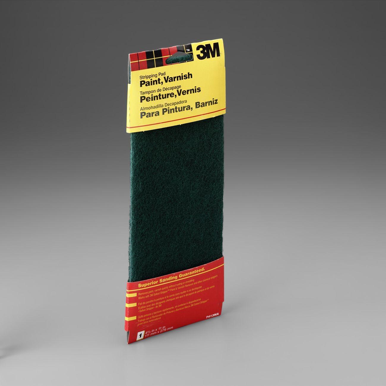 3M 3M 7010383727 Hand Sanding Stripping Pad Coarse Green