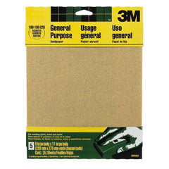3M 3M 7100140804 Aluminum Oxide Sandpaper Assorted Grit