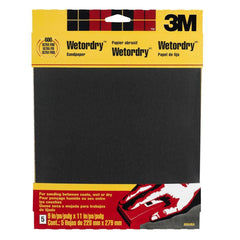 3M 3M 7000126153 Wetordry Sandpaper 600 Grit 9x11 in