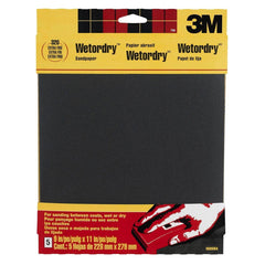 3M 3M 7010340941 Wetordry Sandpaper 320 Grit 9x11 in