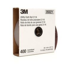 3M 3M 7000118355 Utility Cloth Roll 211K 2in X 50yd 400 Grit