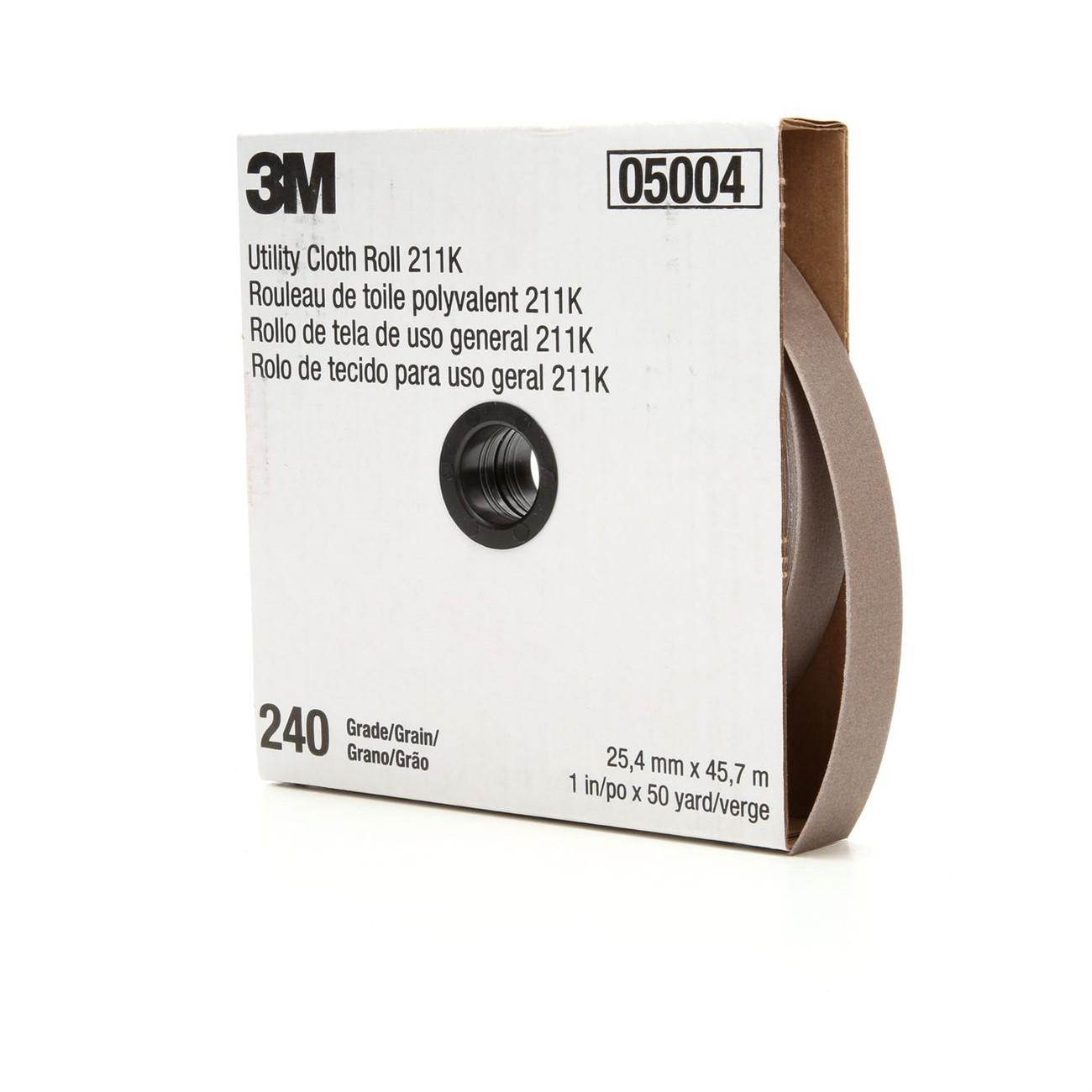 3M 3M 7000118346 Utility Cloth Roll 240 Grit J-weight