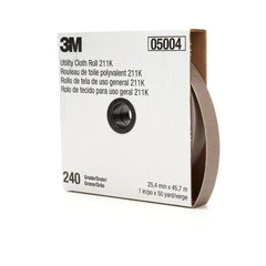 3M 3M 7000118346 Utility Cloth Roll 240 Grit J-weight