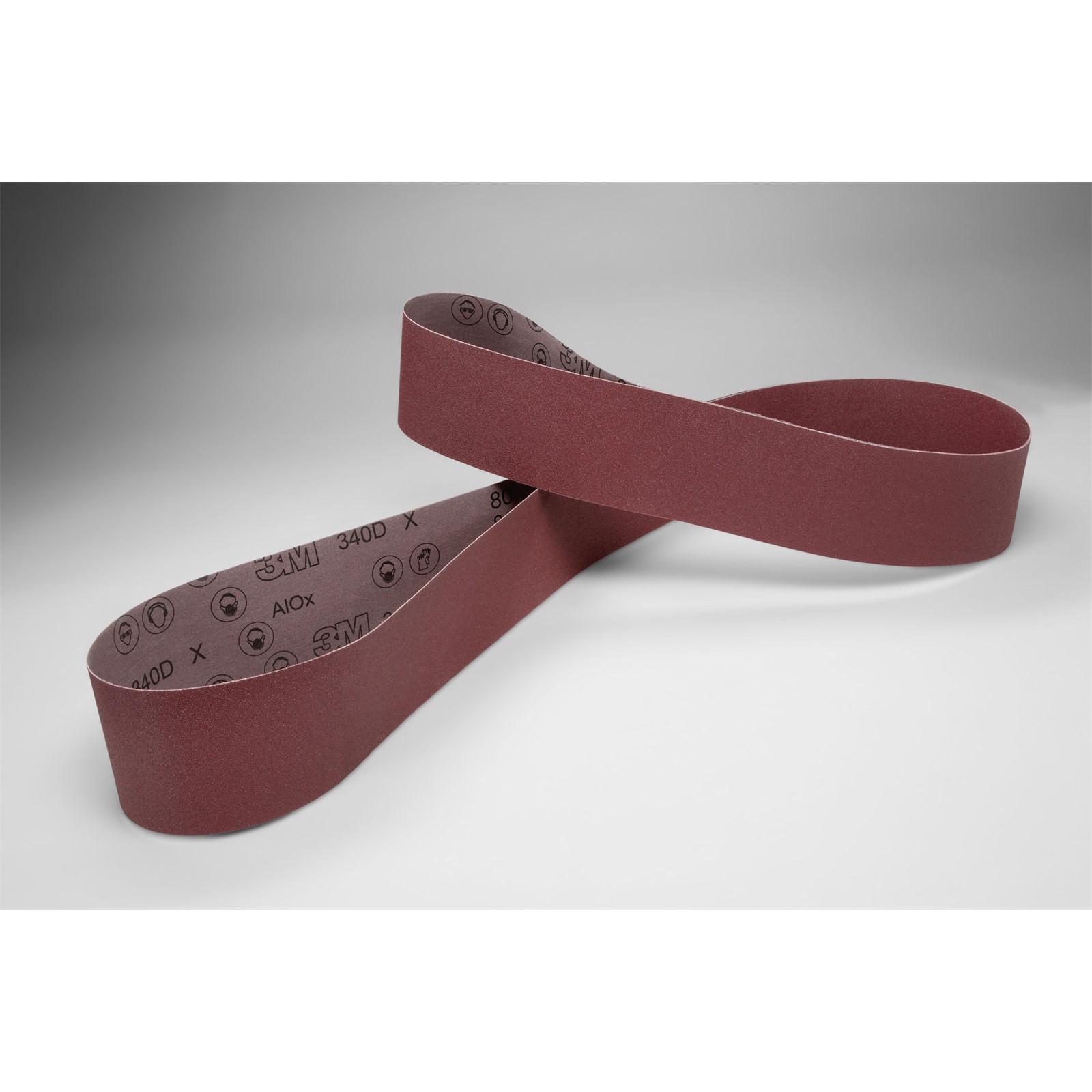 3M 3M 7100231118 Cloth Abrasive Belt 80 Grit 6x89 Inches