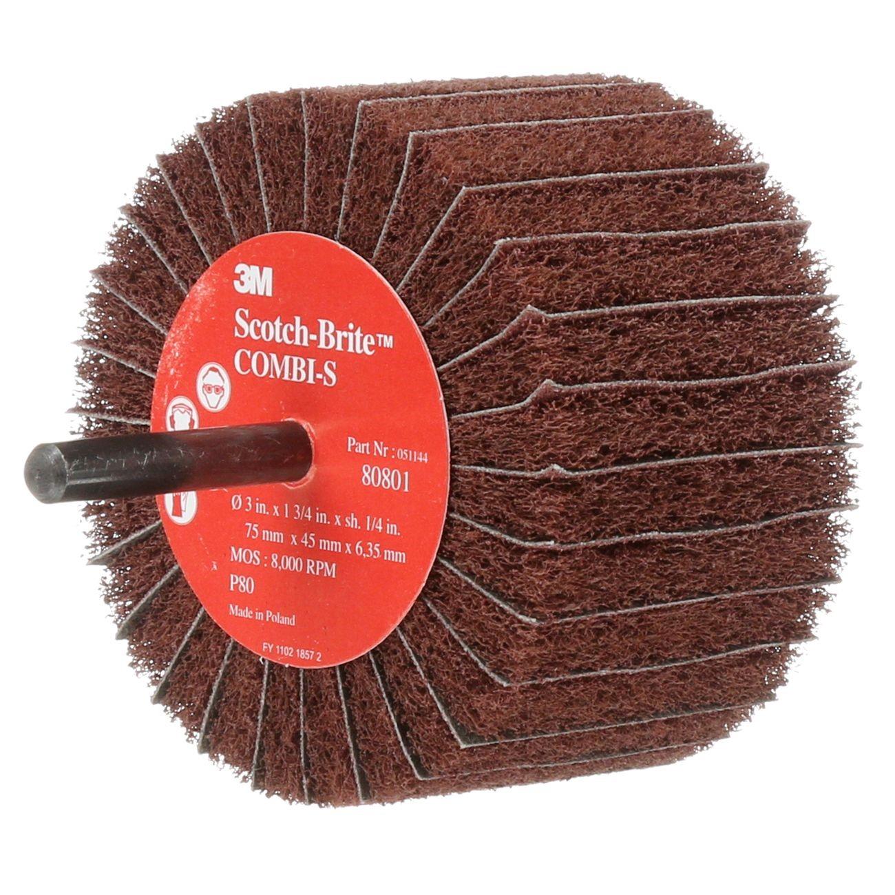 3M 3M 7000077965 Scotch-brite Combi-s Wheel 80 Grit
