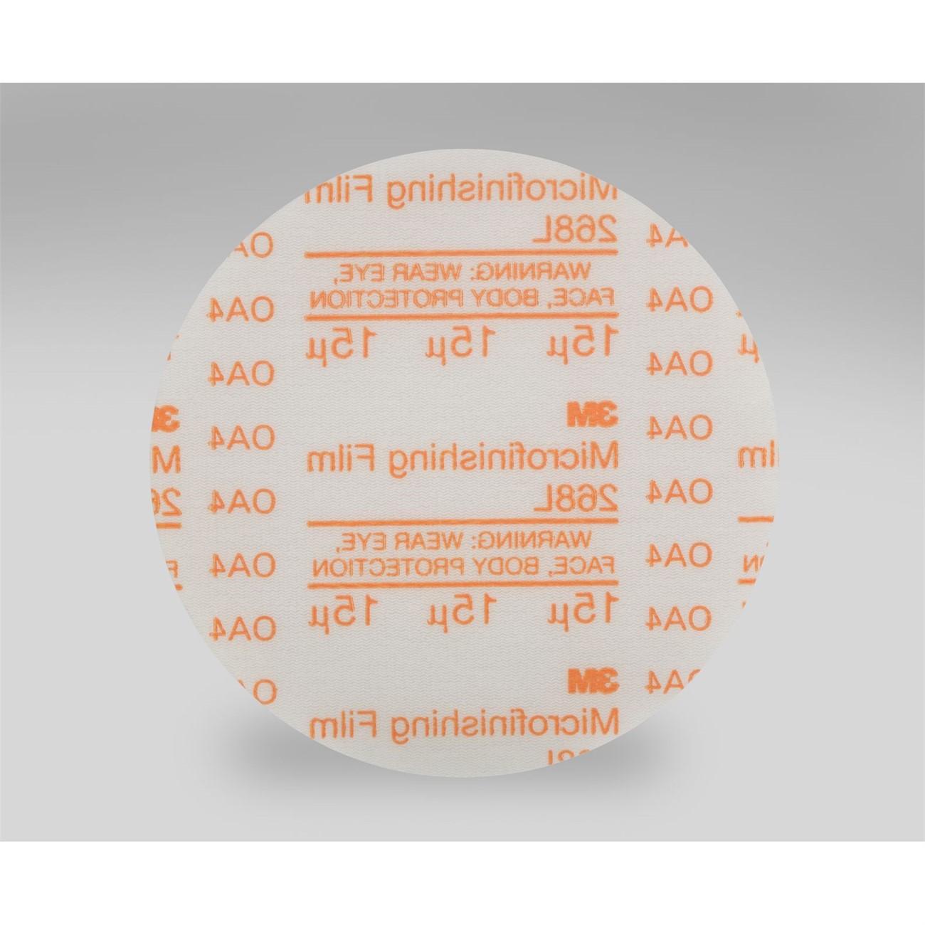 3M 3M 7000120353 Microfinishing Film Disc 268L 5 Inch Hook Loop