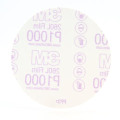 3M 3M 7010325581 5 Inch P1000 Abrasive Disc Film Backing