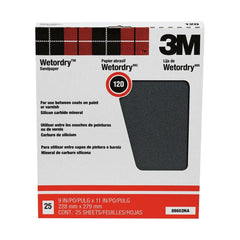 3M 3M 7100079086 Wetordry Sanding Sheets 120C Grit