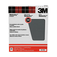 3M 3M 7000126423 Wetordry Sanding Sheets 600A Grit 9x11 in