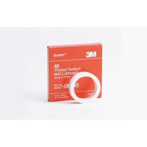 3M 3M 54007-06196 Ptfe Thread Sealant Tape 0.5x520 in 12-roll