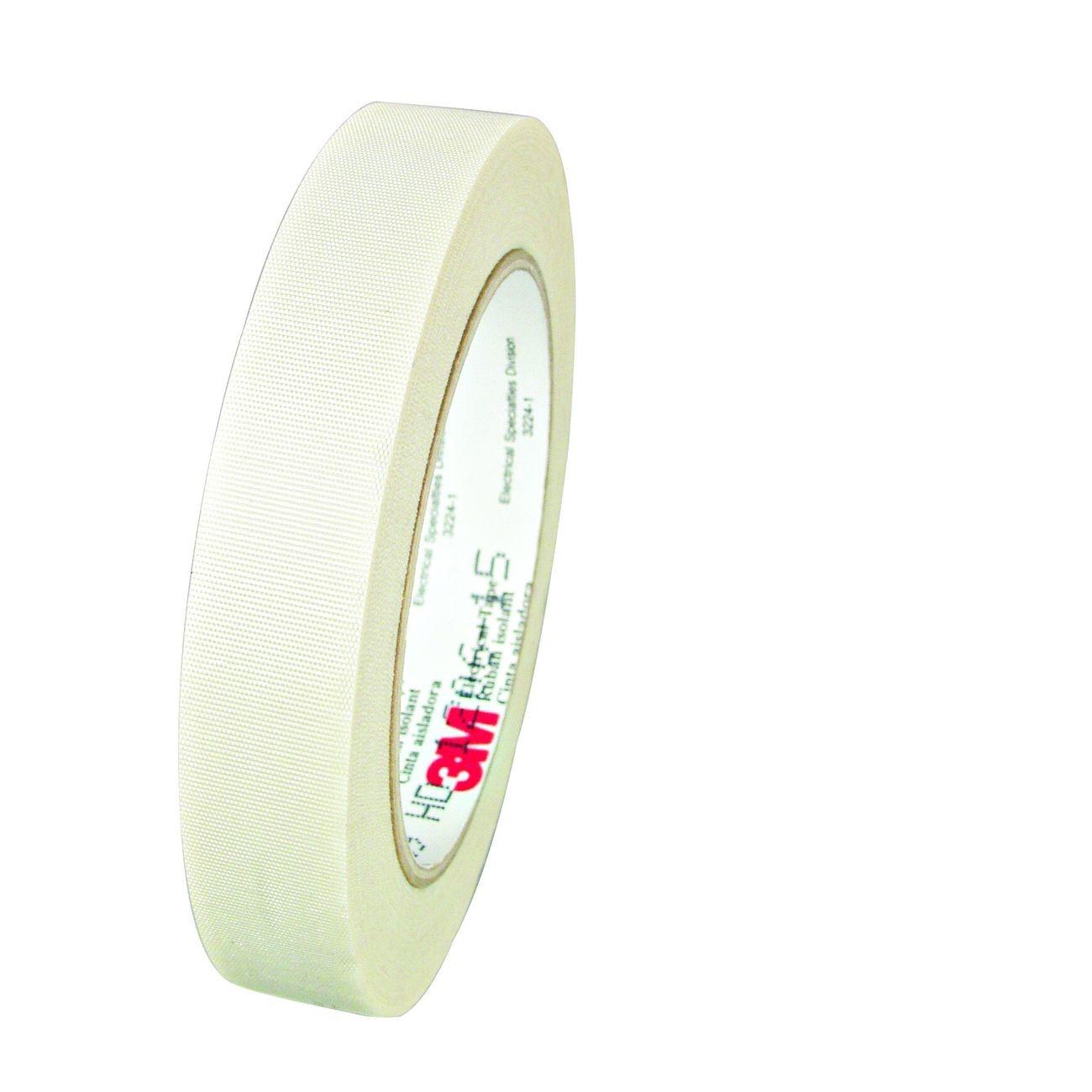 3M 3M 7000145501 Glass Cloth Tape 0.5in X 66ft White Silicone