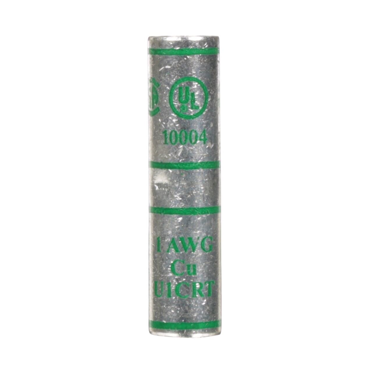 3M 3M 7000031371 Copper Barrel Connector 1 Awg 35 Kv Green