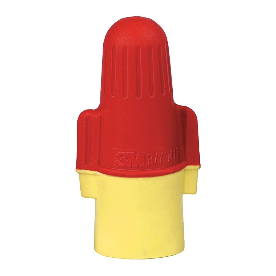 3M 3M 7100127164 Wire Connector 12-28 Awg Red Yellow 100 Pack