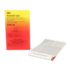 3M 3M 7000132480 Pre-printed Wire Marker Book