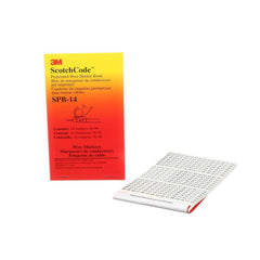 3M 3M 7000132487 Pre-printed Wire Marker Book