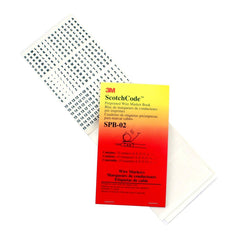 3M 3M 7000132478 Pre-printed Wire Marker Book