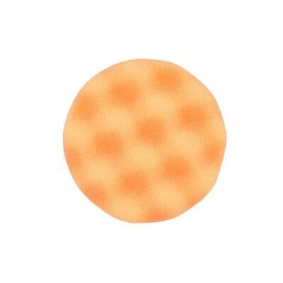 3M 3M 7100322227 Buffing Pad Hook Loop 3.25 Inch Orange Foam
