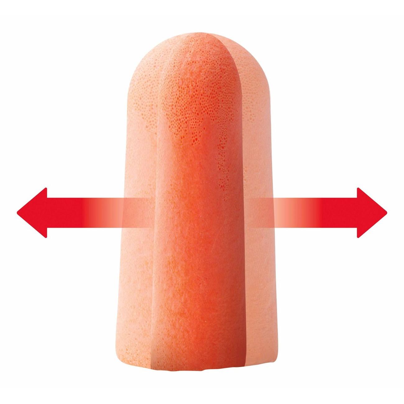 3M 3M 7100202886 Disposable Foam Earplugs Nrr 32db 8 Pairs