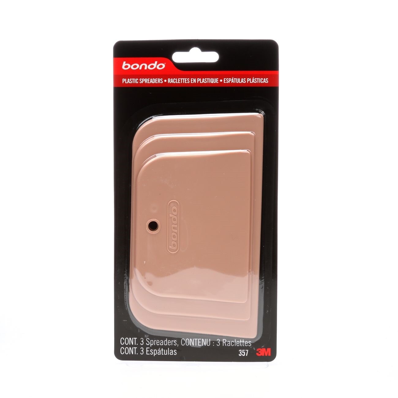 3M 3M 7100028860 Bondo Plastic Spreader 3 Pack