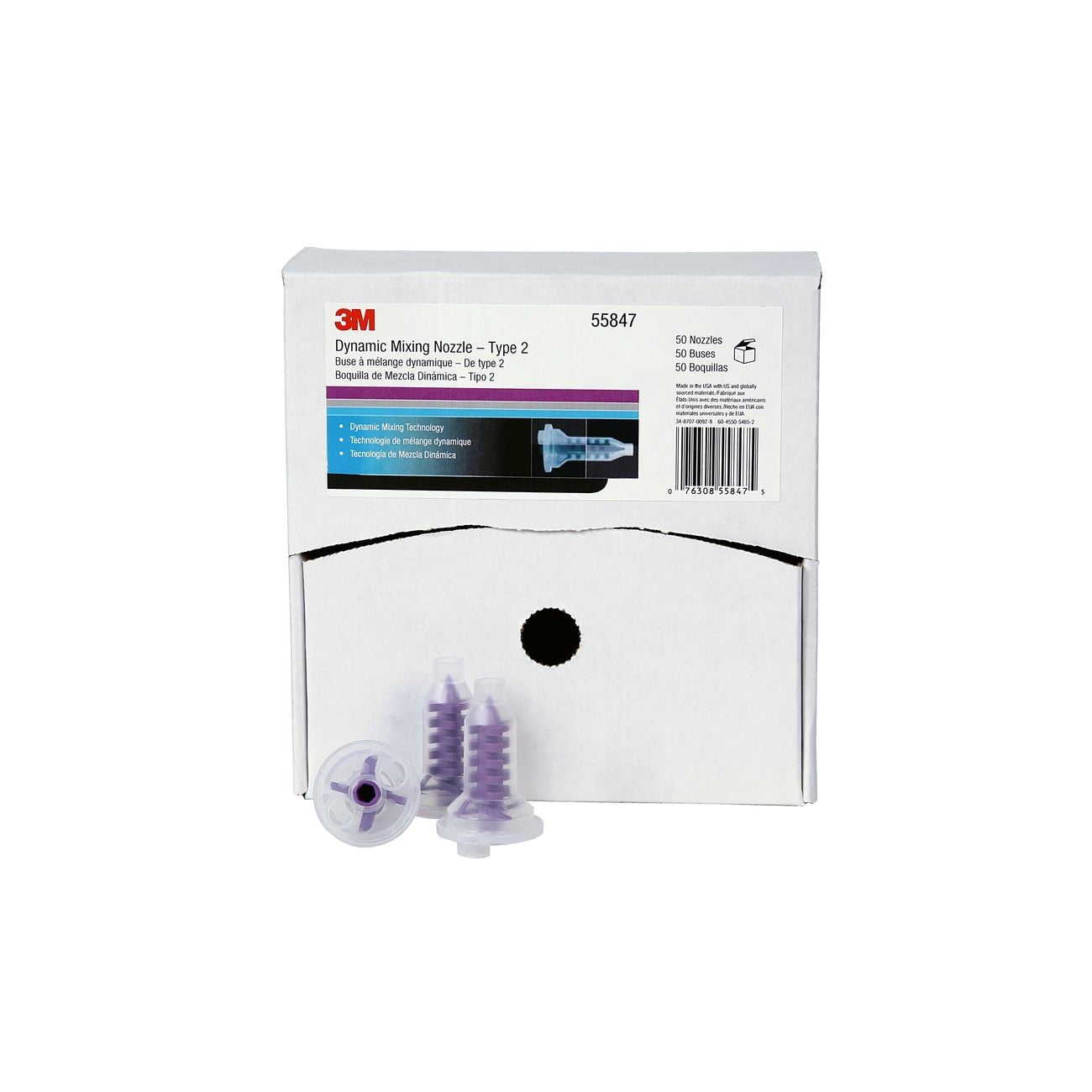 3M 3M 7000119977 Dynamic Mixing Nozzle Adhesives Sealers