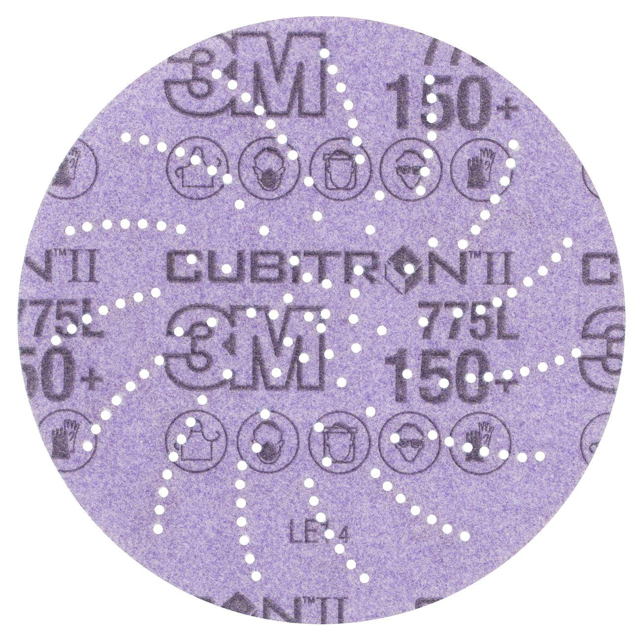 3M 3M 7100065918 Cubitron Ii 775L Film Disc 6 Inch 150 Grit