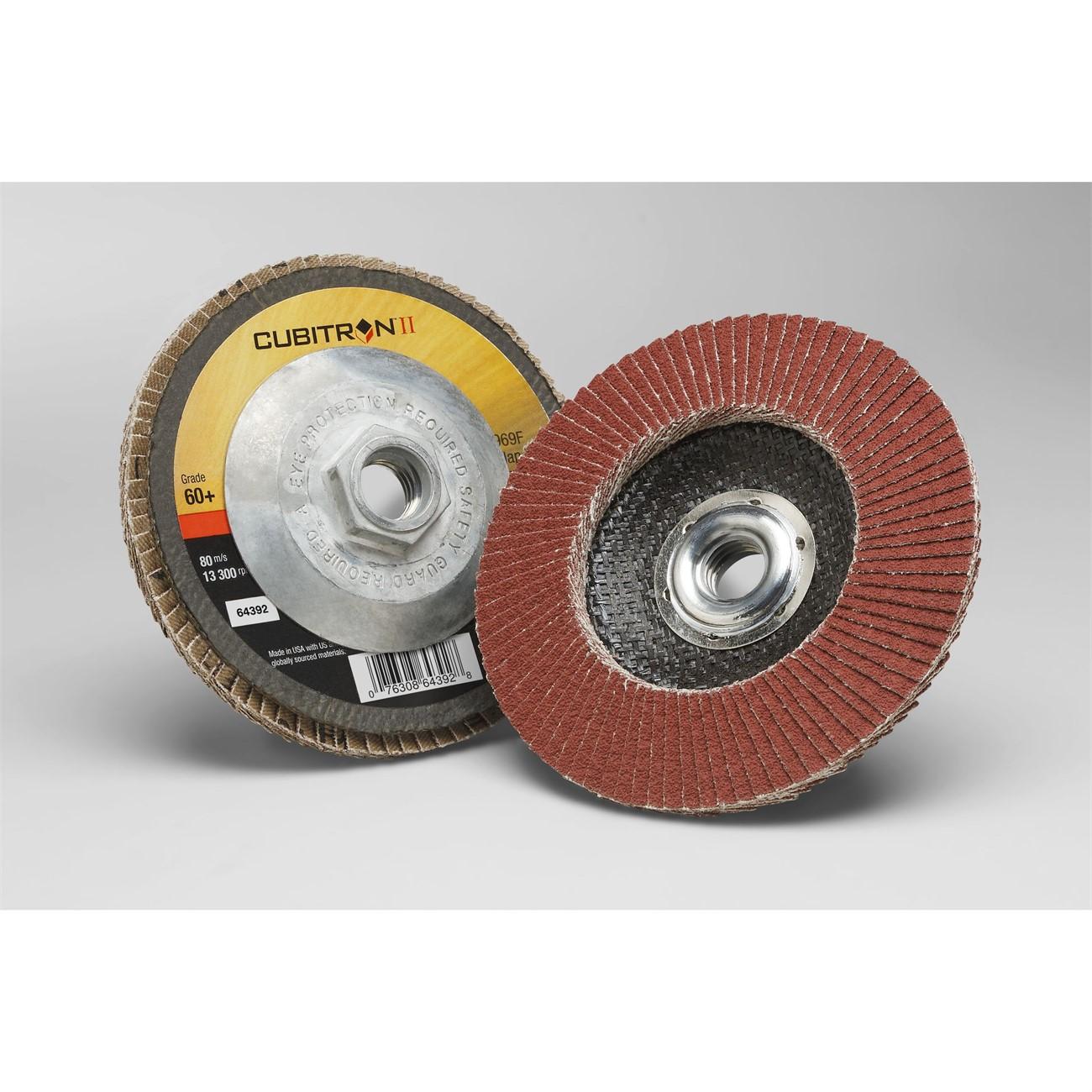3M 3M 7100104606 Flap Disc 4.5 Inch 60 Grit Type 29
