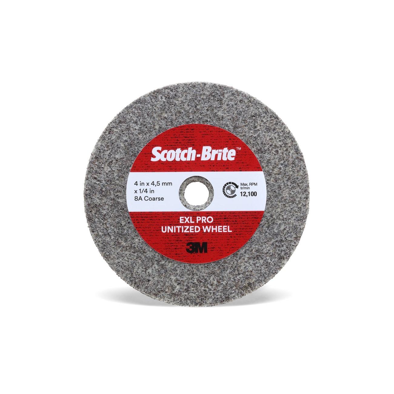 3M 3M 7100136383 Scotch-brite Exl Pro Unitized Wheel 8 Inch