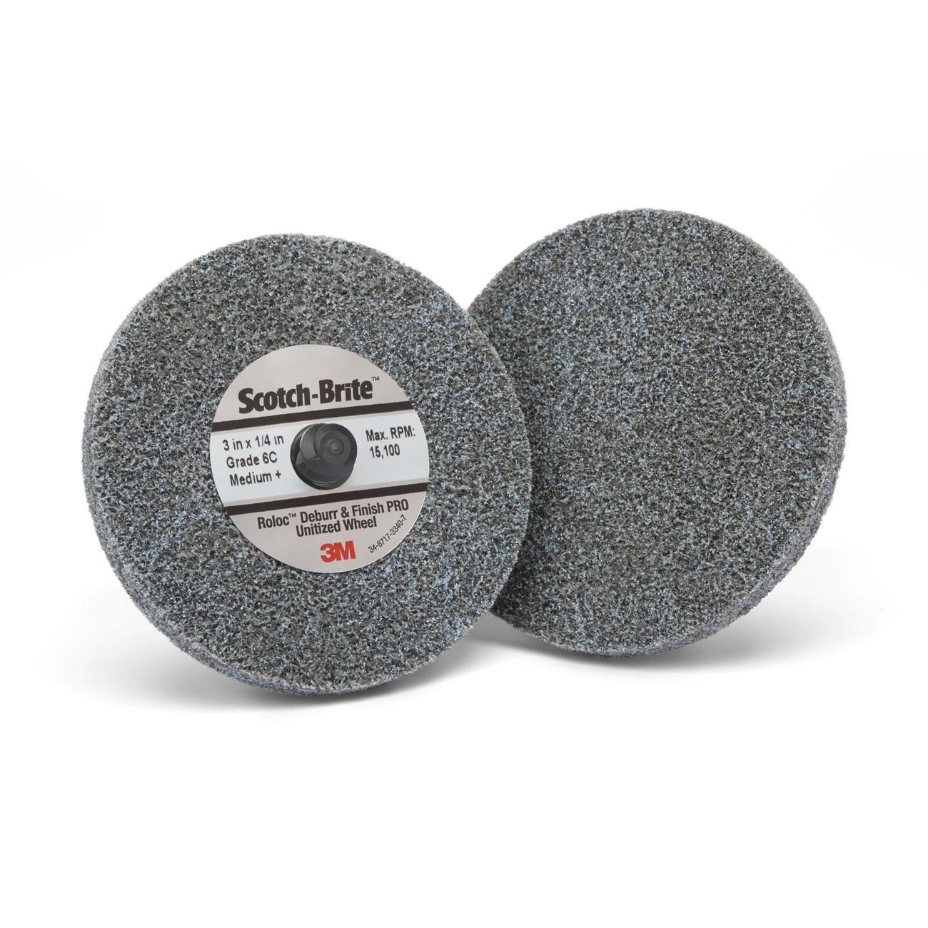 3M 3M 7100109110 Scotch-brite Roloc Unitized Wheel 3 Inch Coarse