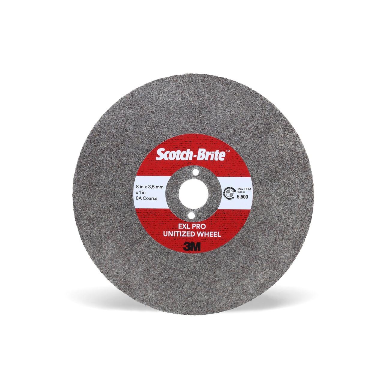 3M 3M 7100159575 Scotch-brite Exl Pro Unitized Wheel 8 Inch