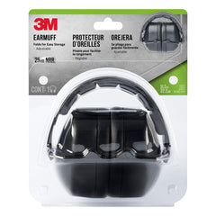 3M 3M 7100130331 Folding Earmuffs 25 Db Nrr Black