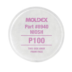 MOLDEX Moldex 8940 P100 Particulate Filter Disks 1 Pair