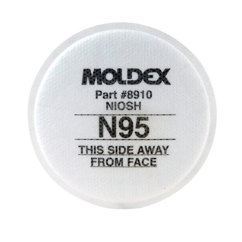 MOLDEX Moldex 8910 N95 Particulate Filter Reusable 5 Pair