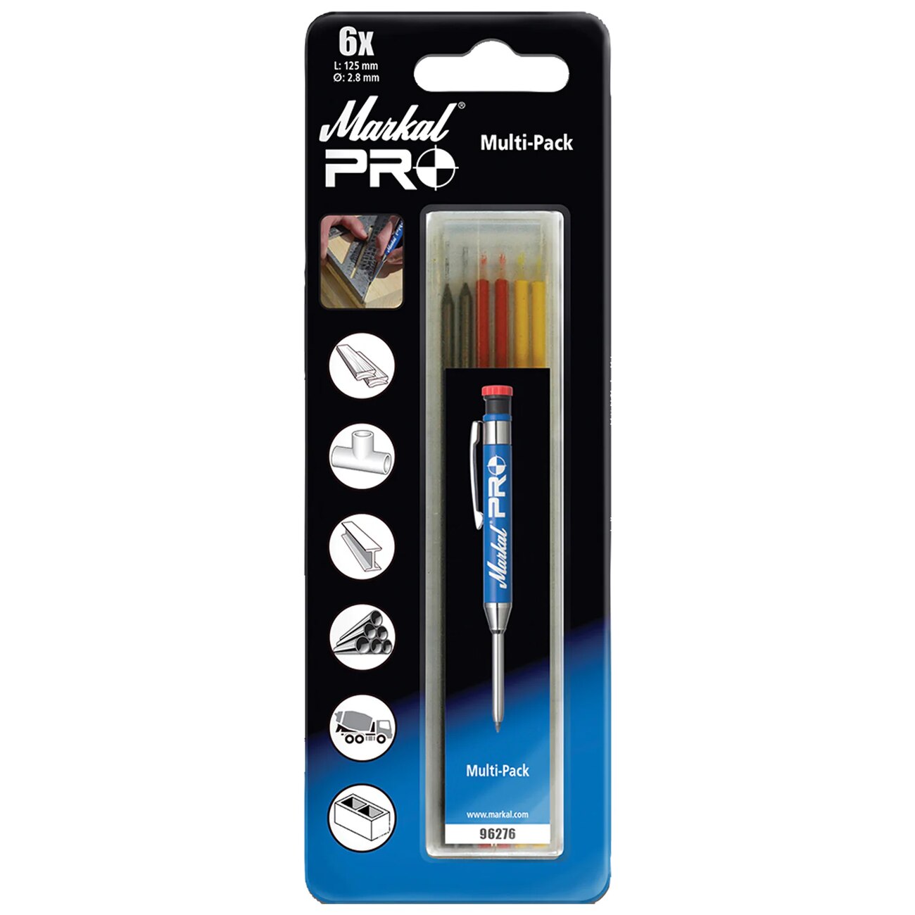 MILWAUKEE Milwaukee 096276 Markal Pro Marker Refill Multi-pack
