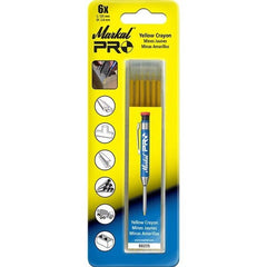 MILWAUKEE Milwaukee 96275 Welding Fabricating Crayon Refill Yellow 6pk
