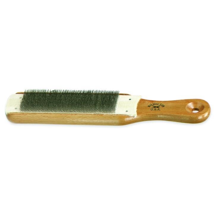 APEX Apex 21458 File Cleaner 10 Inch Wood Handle