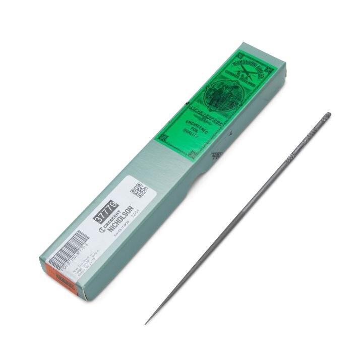 APEX Apex 37779 Round Needle File 6.25 Inch Cut Edges