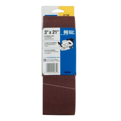 NORTON Norton 076607-02064 Sanding Belt Aluminum Oxide 80 Grit 3x21 in